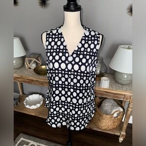 Banana republic sleeveless blouse, size M